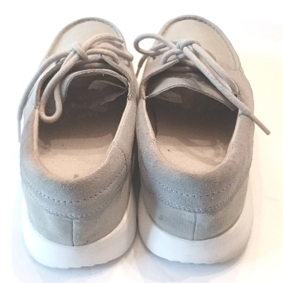 UGG Catton Boat Shoe Lace-Up Men Pewter Size 9 - Picture 2 of 14